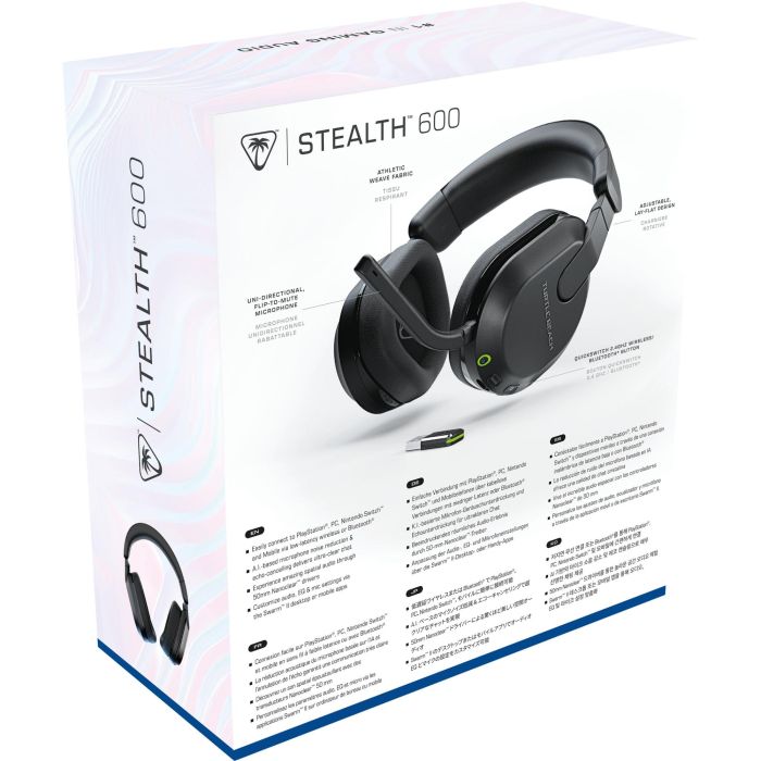 Turtle Beach Stealth 600 GEN3 PS Auriculares estéreo Over-Ear, color negro 3 Turtle Beach Stealth 600 GEN3 PS Auriculares estéreo Over-Ear, color negro 3