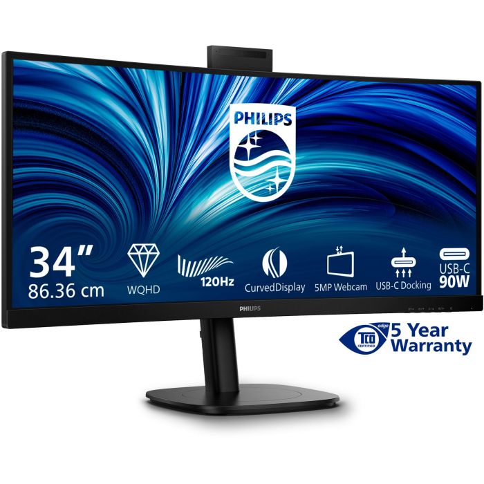 Philips 86,4cm (34,0") 34B2U3600CH 21:09 2xHDMI+DP+USB-C bl. 6 Philips 86,4cm (34,0") 34B2U3600CH 21:09 2xHDMI+DP+USB-C bl. 6