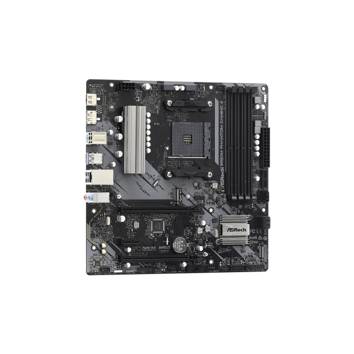 ASRock B550M Phantom Gaming 4 AMD B550 Socket AM4 Micro ATX 90-MXBE90-A0UAYZ 3 ASRock B550M Phantom Gaming 4 AMD B550 Socket AM4 Micro ATX 90-MXBE90-A0UAYZ 3