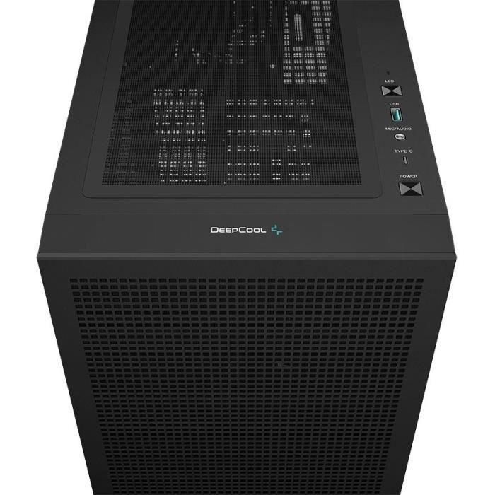 Caja de PC - DEEPCOOL - CH560 Digital (Negro) - Torre media - Formato ATX - 3x140mm A-RGB + 1x120mm A-RGB 1