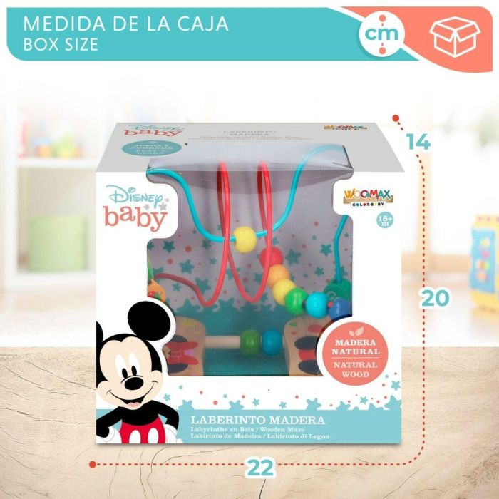 Centro de actividades Disney 4 Unidades 21,5 x 18,5 x 13,5 cm 1