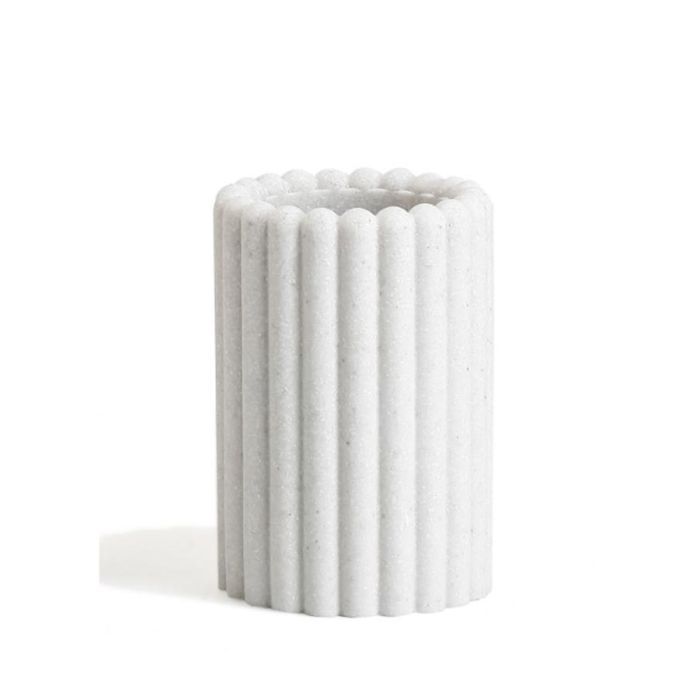 Vaso Glam DKD Home Decor Crema 8 x 12 x 8 cm (6 Unidades) Vaso Glam DKD Home Decor Crema 8 x 12 x 8 cm (6 Unidades)