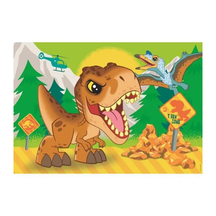 Clementoni Puzzle 2x20 Piezas Jurassic World CLE1739461923607 2