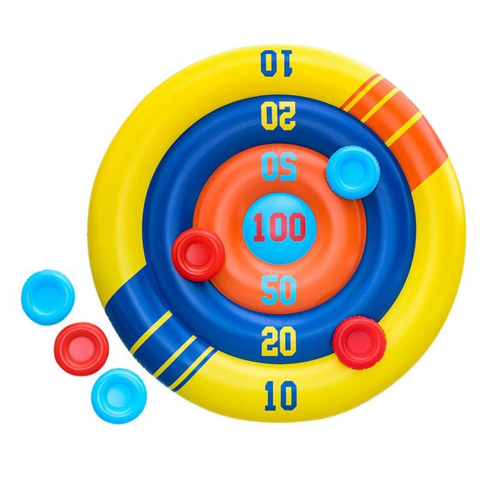 Bestway Juego Flotante Lanza Hinchable Discos D140 cm +3 Años Piscina 52566 Bestway Juego Flotante Lanza Hinchable Discos D140 cm +3 Años Piscina 52566