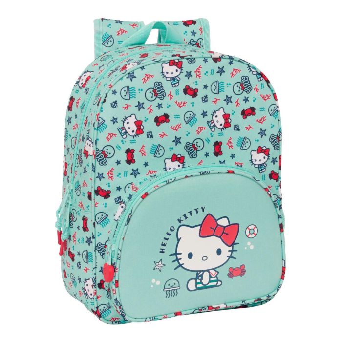 Mochila Escolar Hello Kitty Sea lovers Turquesa 26 x 34 x 11 cm 0 Mochila Escolar Hello Kitty Sea lovers Turquesa 26 x 34 x 11 cm 0