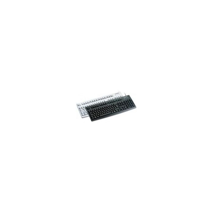 Cherry G83-6105-LUNCH-0 Teclado ligero gris con diseño suizo