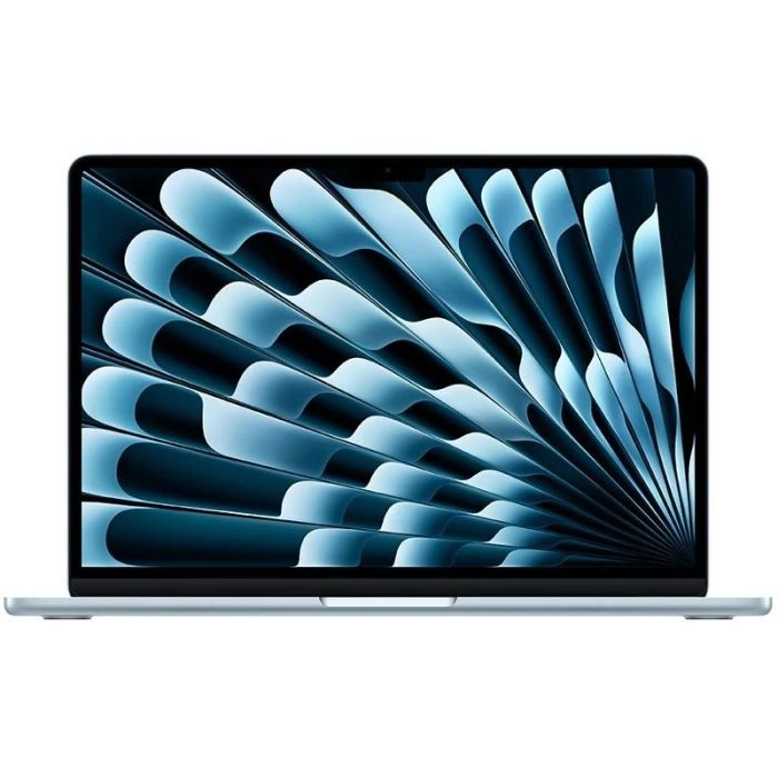 Apple MacBook Air con chip M4 (CPU de 10 núcleos, GPU de 8 núcleos), 16GB RAM, 256GB SSD, Sky Blue