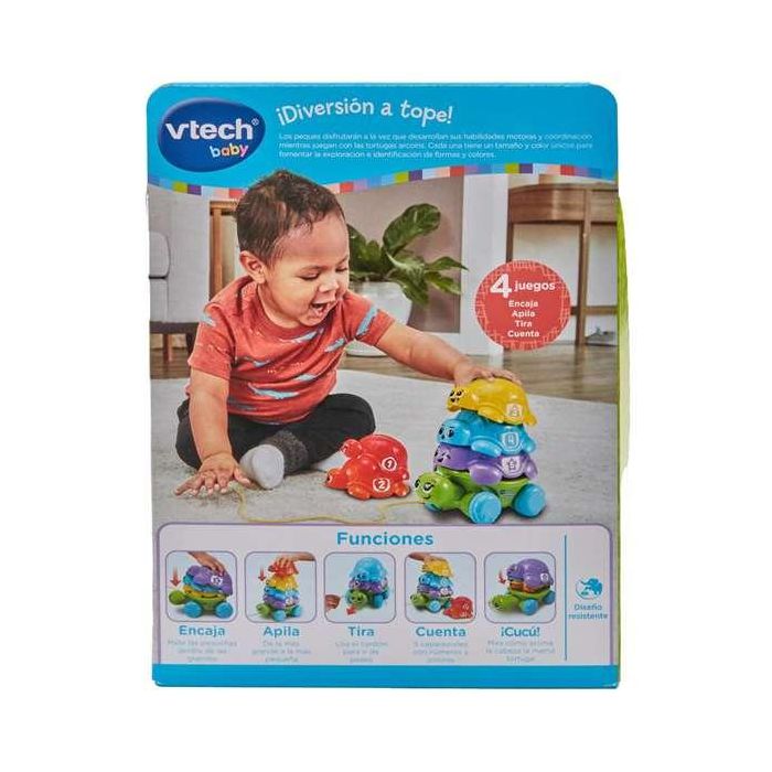 Apilables De Colores Las Tortugas Arcoiris 80-609322 V-Tech 1 Apilables De Colores Las Tortugas Arcoiris 80-609322 V-Tech 1