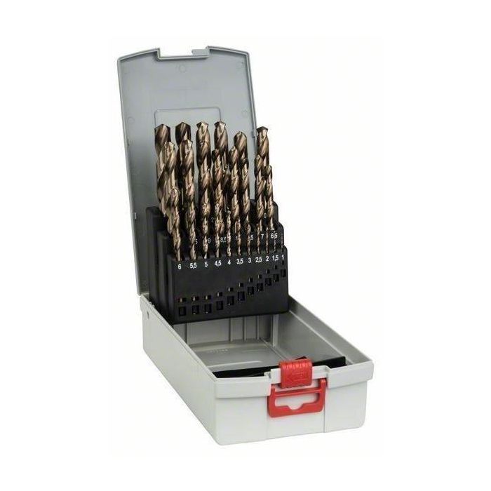 Juego de brocas ProBox HSS-Co, 1-13 mm, 135 °, 25 - BOSCH 1 Juego de brocas ProBox HSS-Co, 1-13 mm, 135 °, 25 - BOSCH 1