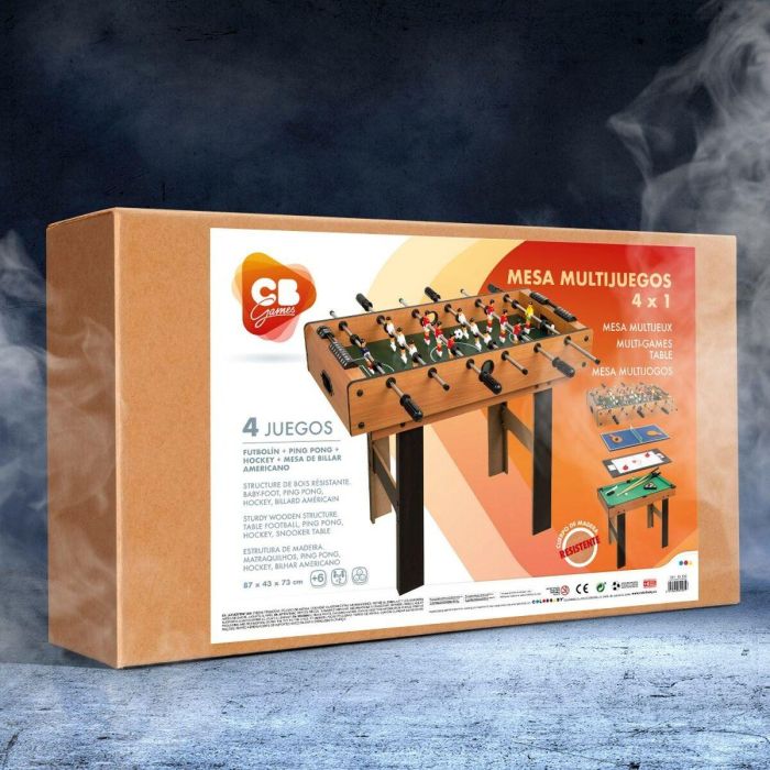 Mesa Multijuegos Colorbaby 4 en 1 87 x 73 x 43 cm 1