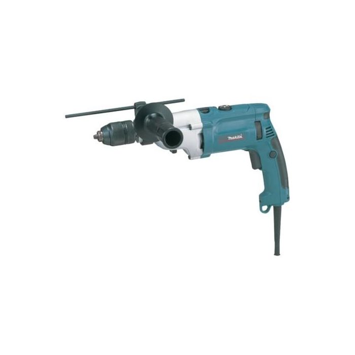 Makita HP2071J Taladro Percutor 1010W con 2 Velocidades 2900 RPM y Portabrocas 1.3 cm