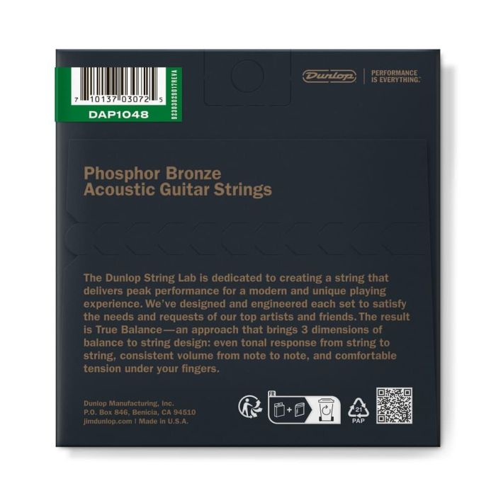 Juego Acústica Phosphor Bronze Extra Light 10-48 1 Juego Acústica Phosphor Bronze Extra Light 10-48 1