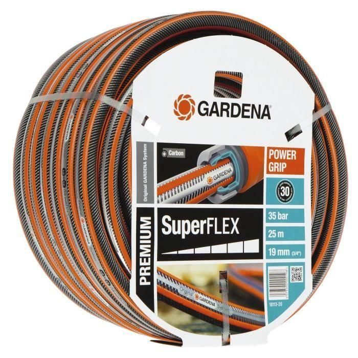 Manguera de jardín GARDENA Super Flex 25m Ø19 mm 5 Manguera de jardín GARDENA Super Flex 25m Ø19 mm 5