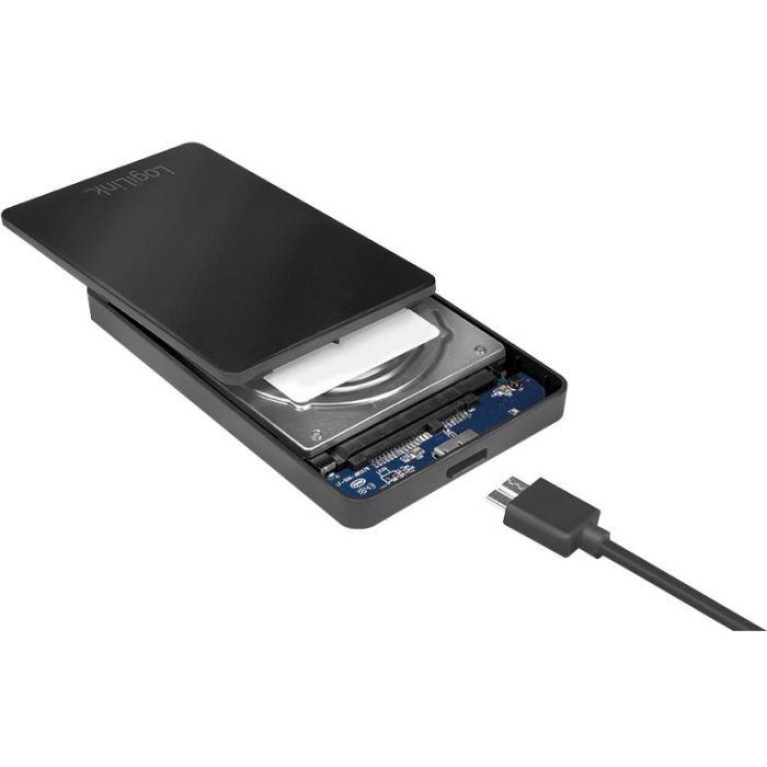 LogiLink UA0339 Carcasa Disco Duro/SSD 2.5" SATA USB 3.0 Negro 5