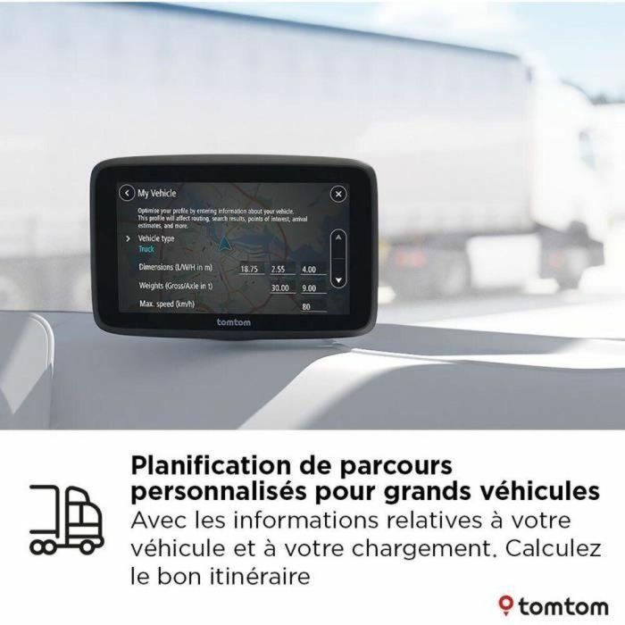 TomTom TOM0636926107655 Navegador GPS GO Professional 5 EU 2ª Generación con Mapas de Europa, Servicios Pro y Pantalla Táctil 3 TomTom TOM0636926107655 Navegador GPS GO Professional 5 EU 2ª Generación con Mapas de Europa, Servicios Pro y Pantalla Táctil 3
