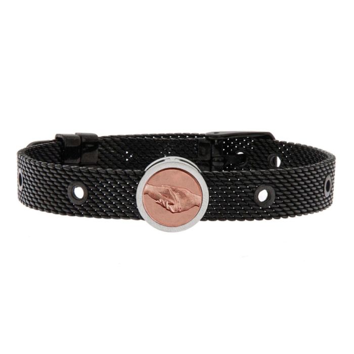 Pulsera Hombre Talent Jewels TJA-5-01-02-2-215 Negro