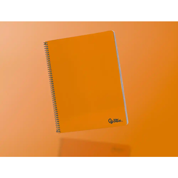 Liderpapel Cuaderno Espiral A4 Smart Tapa Blanda 80 Hojas 75gr Pauta 2,5mm con Margen Color Naranja 5 Liderpapel Cuaderno Espiral A4 Smart Tapa Blanda 80 Hojas 75gr Pauta 2,5mm con Margen Color Naranja 5