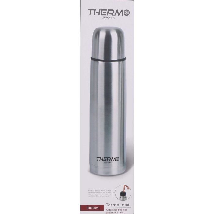 Termo Inoxidable Thermosport 1000 ml (6 Unidades) 1 Termo Inoxidable Thermosport 1000 ml (6 Unidades) 1