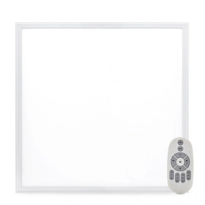 Panel LED Superslim 36W 3600Lm 60x60cm Marco Blanco Mando a Distancia (Intensidad-CCT) HO-PANMB59559536W-RC 0 Panel LED Superslim 36W 3600Lm 60x60cm Marco Blanco Mando a Distancia (Intensidad-CCT) HO-PANMB59559536W-RC 0