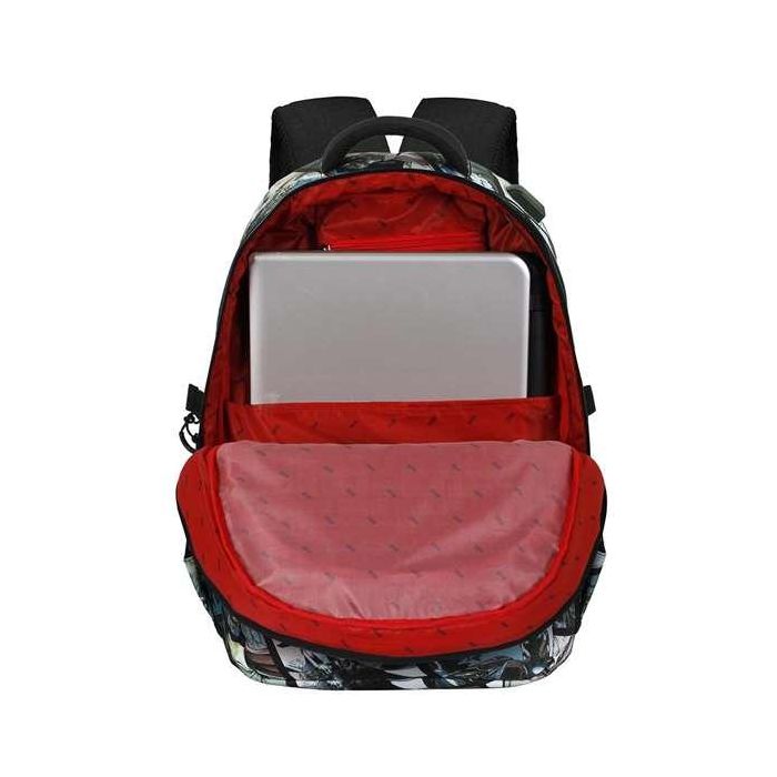 Karactermania Mochila Avengers Run. Plus Fan React 44x34x21 cm, 3 compartimentos, bolsillo para portátil, material Ripstop 3 Karactermania Mochila Avengers Run. Plus Fan React 44x34x21 cm, 3 compartimentos, bolsillo para portátil, material Ripstop 3