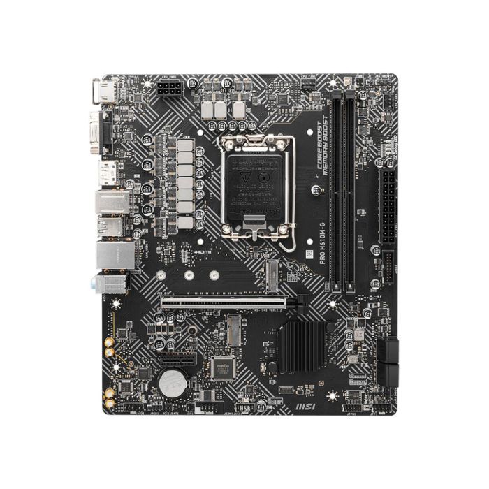 Msi MSI1701162253900 Placa base PRO H610M-G Intel H610 LGA 1700 micro ATX 18 Msi MSI1701162253900 Placa base PRO H610M-G Intel H610 LGA 1700 micro ATX 18