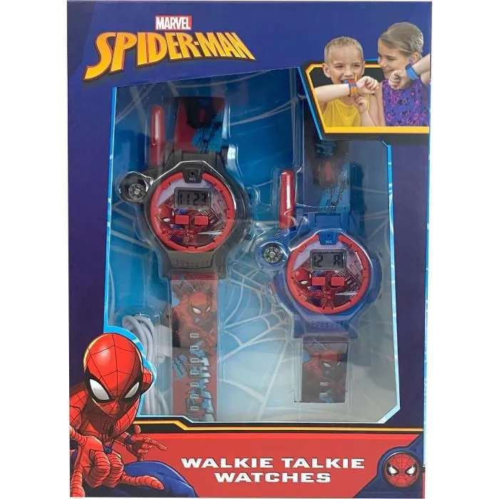 Kids Licensing Reloj Walkie-Talkie Spiderman 2 en 1 NiÑos SPD40156 2