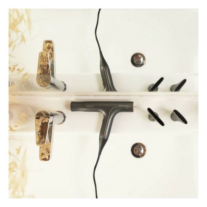 Secador de Pelo Cecotec IoniCare 6000 Rockstar Soft Negro 1200 W 1 Secador de Pelo Cecotec IoniCare 6000 Rockstar Soft Negro 1200 W 1