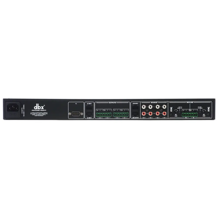 DBX 640 Procesador DSP con 6 Entradas y 4 Salidas para Audio Comercial 1