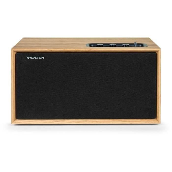 Altavoz residencial de madera - THOMSON - WS502 - Bluetooth 5.0, 100W, RCA, USB, AUX-IN Altavoz residencial de madera - THOMSON - WS502 - Bluetooth 5.0, 100W, RCA, USB, AUX-IN