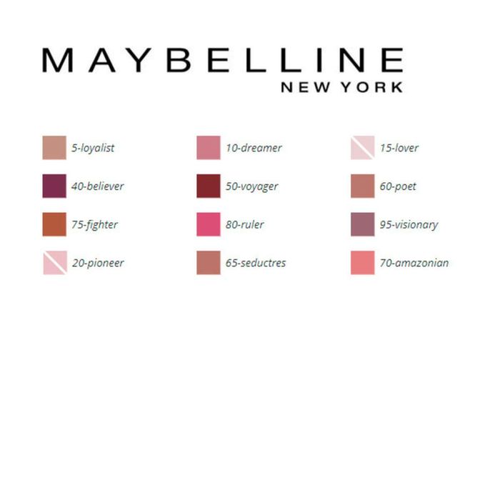 Pintalabios Superstay Matte Maybelline 21