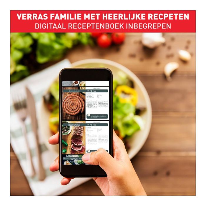 Tefal Easy Fry & Grill EY5058 - Freidora de aire caliente 4.2L para 6 personas con 8 programas: freir, asar, grill, deshidratar, 80-200°C, 1550W, Negro 10