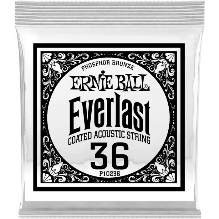 Ernieball Cuerda Acústica Everlast Ct Phosphor/Bz 036 para Guitarra 0 Ernieball Cuerda Acústica Everlast Ct Phosphor/Bz 036 para Guitarra 0