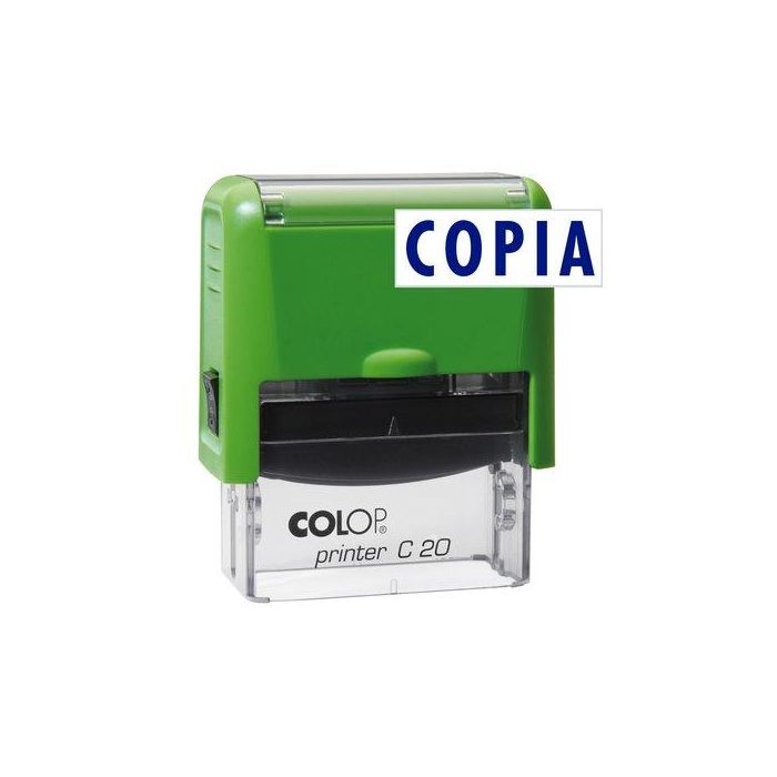 Sello Ent.Aut. Colop Printer C20 (38X14 Mm.) Copia Tinta Azul Sello Ent.Aut. Colop Printer C20 (38X14 Mm.) Copia Tinta Azul