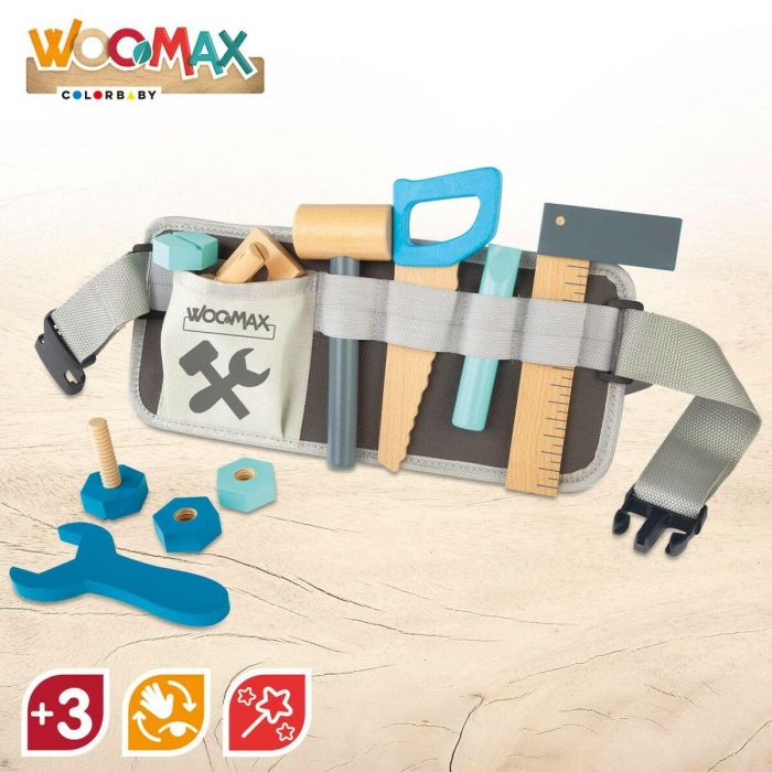 Herramientas de juguete Woomax 12 Piezas 31 x 14 x 2,5 cm 6 Unidades 5 Herramientas de juguete Woomax 12 Piezas 31 x 14 x 2,5 cm 6 Unidades 5