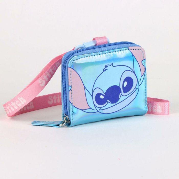 Cerdá Monedero Stitch azul 10.5 x 8.5 x 2.0 cm 3