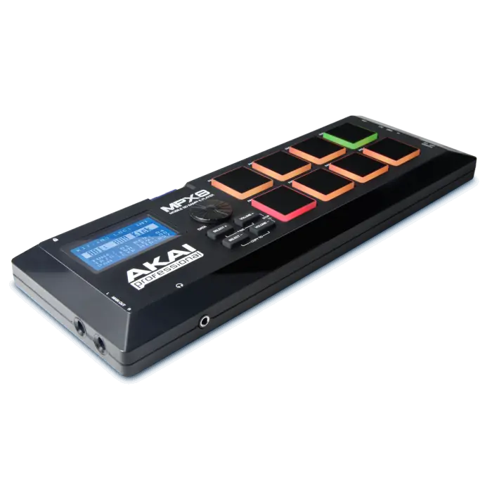 AKAIPRO Mpx8 Reproductor de Samples con 8 Pads Sensibles a Pulsación y Dinámica, Control de Equipo/Software y Conectividad MIDI/USB 1