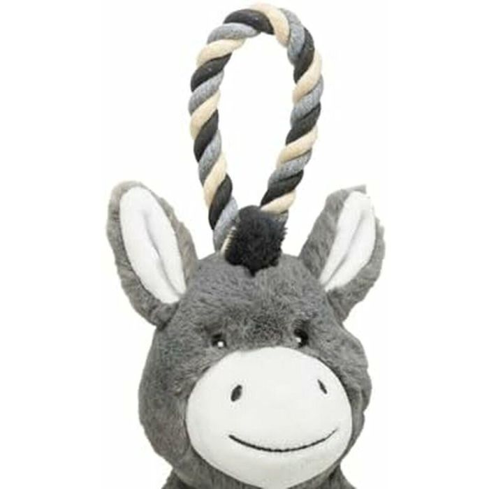 Peluche para perros Trixie Poliéster Felpa Algodón Burro 66 cm 1