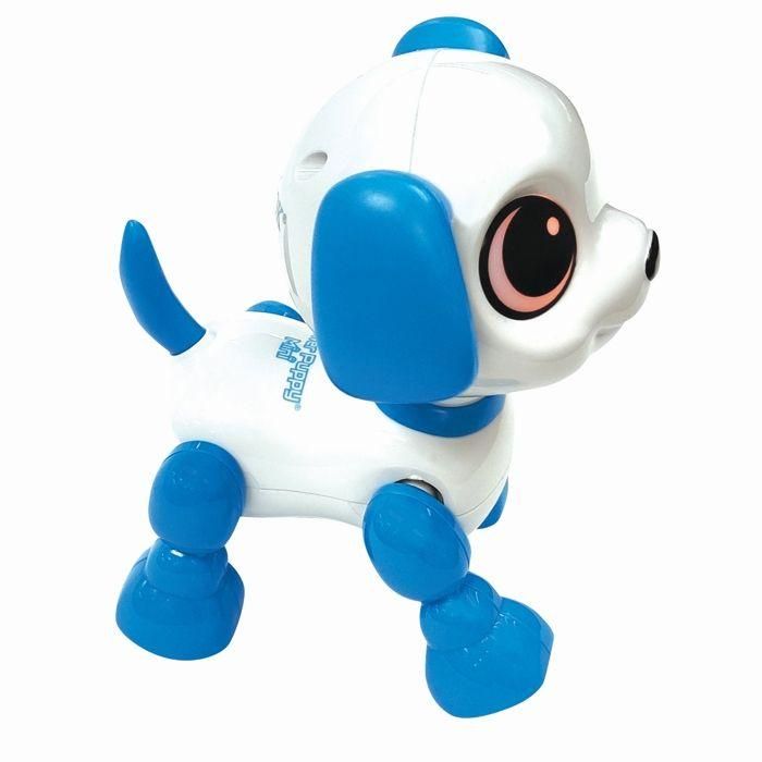 Power Puppy Mini - Perro robot con efectos de luz y sonido, control de clic manual, repetición 2 Power Puppy Mini - Perro robot con efectos de luz y sonido, control de clic manual, repetición 2