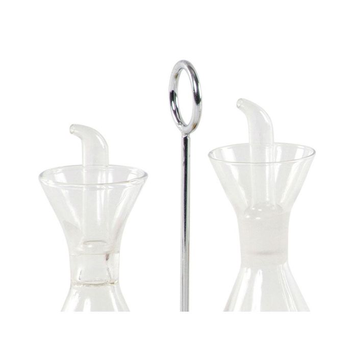 Andrea House Aceitera / Vinagrera 250 ml Vidrio y Soporte Metal 20 x 10 x 20 cm Antigoteo 1 Andrea House Aceitera / Vinagrera 250 ml Vidrio y Soporte Metal 20 x 10 x 20 cm Antigoteo 1