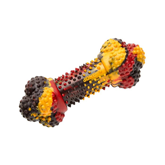 Nylabone Juguete Masticable Strong Chew para Perros Masticadores Fuertes Sabor Bacon y Queso Hamburguesa sin Calorías Talla S 1 Nylabone Juguete Masticable Strong Chew para Perros Masticadores Fuertes Sabor Bacon y Queso Hamburguesa sin Calorías Talla S 1
