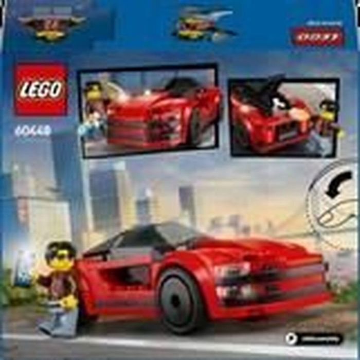 Lego City Juego de Construcción Deportivo Rojo para Niños de 5+ Años 1 Lego City Juego de Construcción Deportivo Rojo para Niños de 5+ Años 1