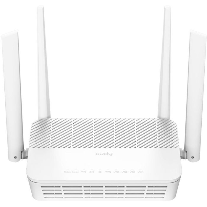 Cudy AX3000 Wi-Fi 6 Router Mesh Gigabit de Doble Banda (2.4/5GHz) con 4 Puertos LAN Ethernet para un Rendimiento Óptimo