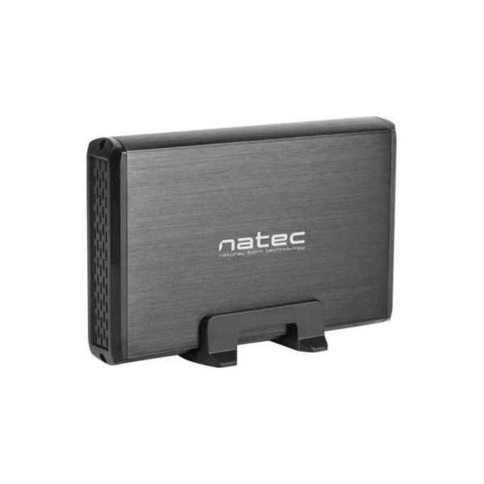 NATEC NKZ-0448 Caja para Disco Duro Externo 3.5" SATA Negro 5Gb/s