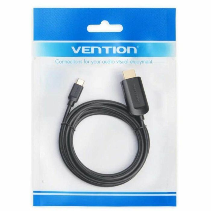 Cable HDMI Vention CGUBH 2 m Negro Dorado 1