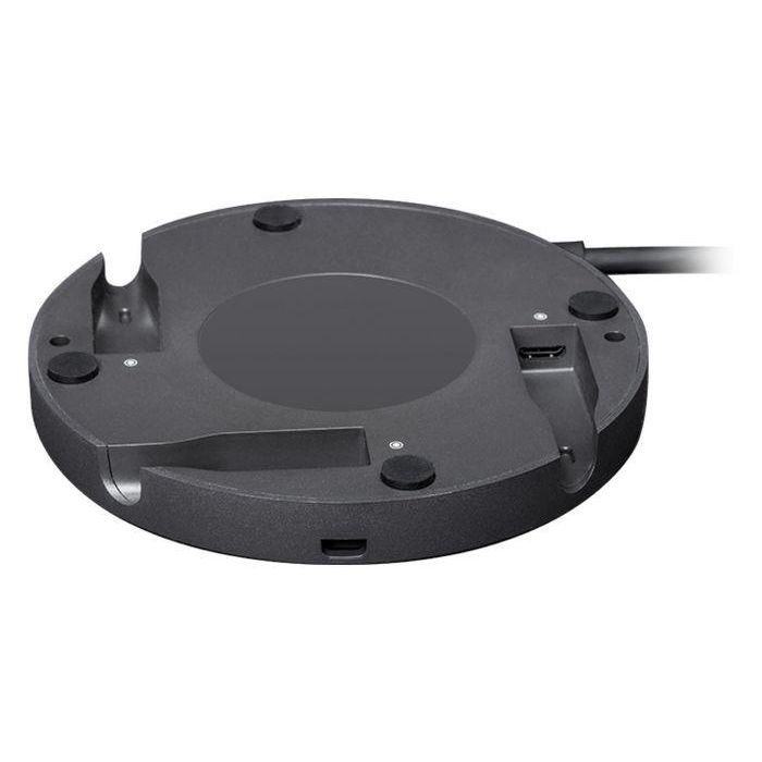 Logitech Rally Mic Pod Hub para ConferenceCam Rally Ultra-HD: Centraliza 3 conexiones de micrófono. Flexible, optimiza cableado y montaje bajo mesa. Logitech Rally Mic Pod Hub para ConferenceCam Rally Ultra-HD: Centraliza 3 conexiones de micrófono. Flexible, optimiza cableado y montaje bajo mesa.