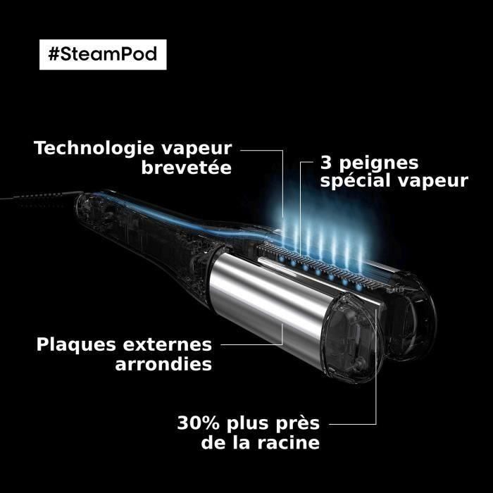 Steampod 4.0 - Placa de cerámica de alta resistencia - L'Oréal Professionnel Paris - 1 Steampod 4.0 - Placa de cerámica de alta resistencia - L'Oréal Professionnel Paris - 1