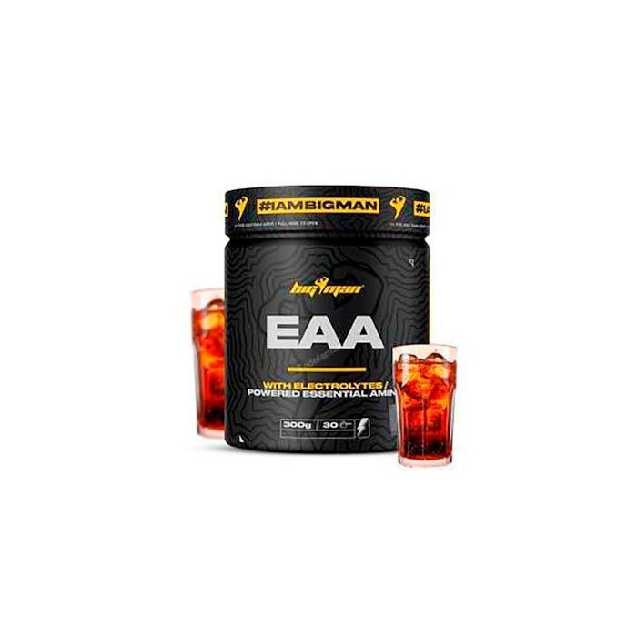 BIGMAN EAA + Electrolytes 300g Sabor Cola