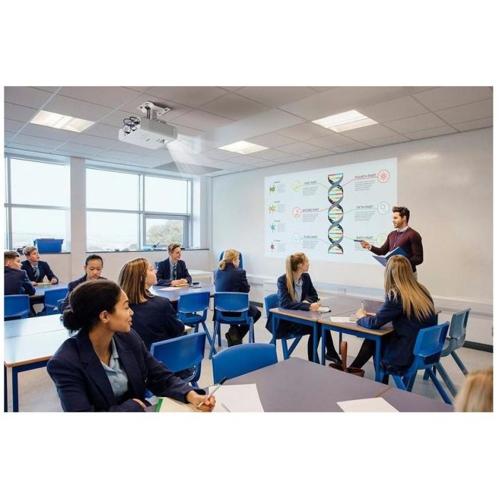 Epson EB-L260F Proyector 3LCD Laser FHD 1080p 4600 Lúmenes HDMI VGA WiFi Altavoz Blanco 7