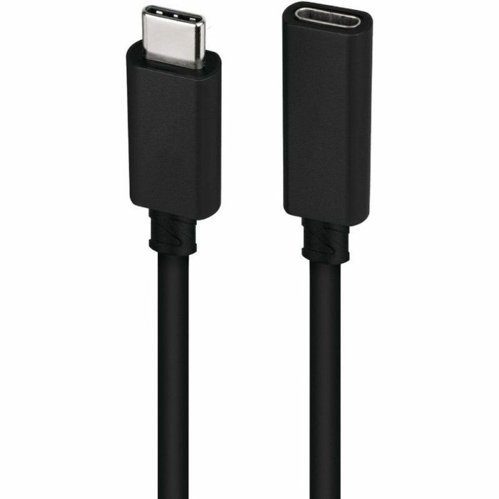 Cable USB NANOCABLE USB 3.2 GEN2x2 100W C/M-H Negro 1,5 m 14 Cable USB NANOCABLE USB 3.2 GEN2x2 100W C/M-H Negro 1,5 m 14