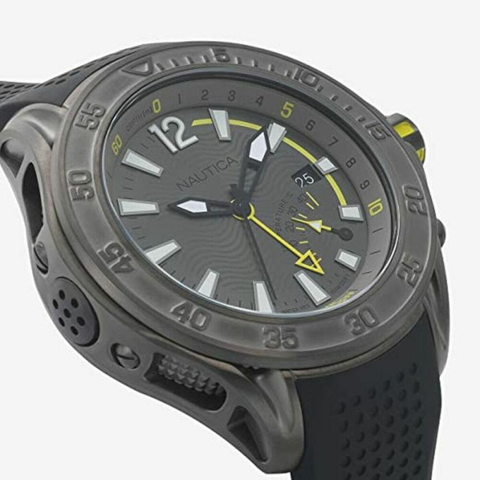 Reloj Hombre Nautica NAPBRW003 Negro Gris 1